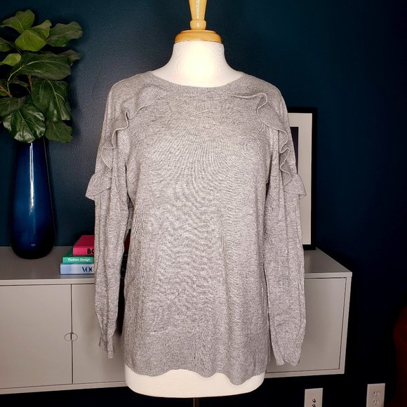 Lightweight Ruffle Sweater - Picture 1 of 3